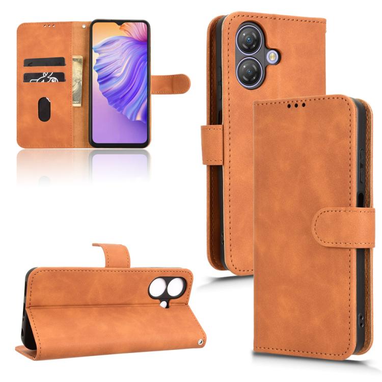 Custodia per telefono in pelle con vibrazione magnetica Skin Feel, For Ulefone Note 21, For Ulefone Note 20 Pro, For Ulefone Note 19, For Ulefone Note 17 Pro