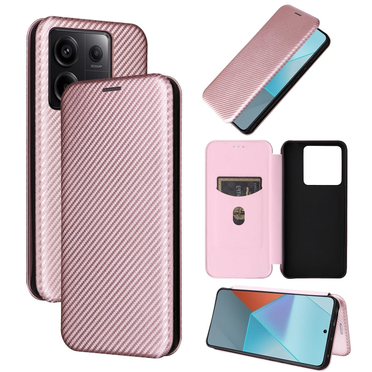 Custodia per telefono in pelle con vibrazione in fibra di carbonio, For Xiaomi Redmi Note 13 Pro+ 5G, For Xiaomi Redmi Note 13 Pro, For Xiaomi Redmi K60 Ultra, For Xiaomi Redmi 12R / Poco M6 Pro