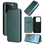 Custodia per telefono in pelle con vibrazione in fibra di carbonio, For Xiaomi Redmi Note 13 Pro+ 5G, For Xiaomi Redmi Note 13 Pro, For Xiaomi Redmi K60 Ultra, For Xiaomi Redmi 12R / Poco M6 Pro