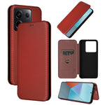 Custodia per telefono in pelle con vibrazione in fibra di carbonio, For Xiaomi Redmi Note 13 Pro+ 5G, For Xiaomi Redmi Note 13 Pro, For Xiaomi Redmi K60 Ultra, For Xiaomi Redmi 12R / Poco M6 Pro