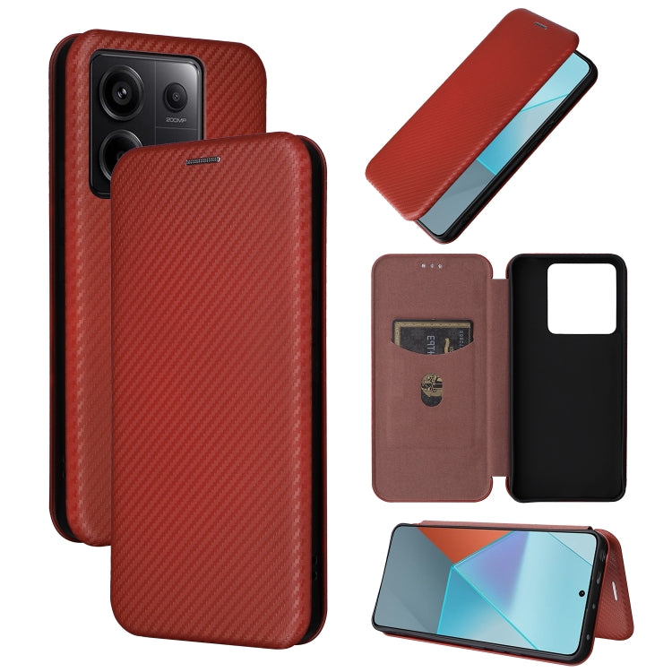 Custodia per telefono in pelle con vibrazione in fibra di carbonio, For Xiaomi Redmi Note 13 Pro+ 5G, For Xiaomi Redmi Note 13 Pro, For Xiaomi Redmi K60 Ultra, For Xiaomi Redmi 12R / Poco M6 Pro