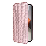 Custodia per telefono in pelle con vibrazione in fibra di carbonio, For Xiaomi Redmi Note 13 Pro+ 5G, For Xiaomi Redmi Note 13 Pro, For Xiaomi Redmi K60 Ultra, For Xiaomi Redmi 12R / Poco M6 Pro