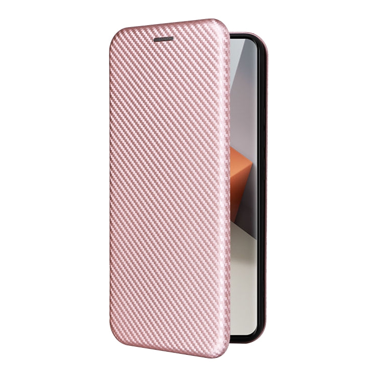 Custodia per telefono in pelle con vibrazione in fibra di carbonio, For Xiaomi Redmi Note 13 Pro+ 5G, For Xiaomi Redmi Note 13 Pro, For Xiaomi Redmi K60 Ultra, For Xiaomi Redmi 12R / Poco M6 Pro