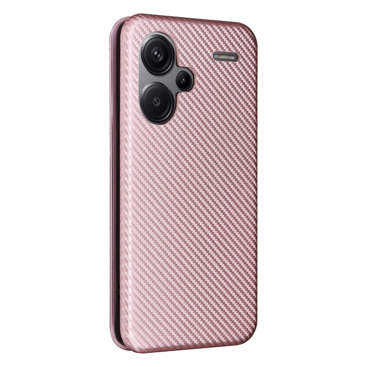 Custodia per telefono in pelle con vibrazione in fibra di carbonio, For Xiaomi Redmi Note 13 Pro+ 5G, For Xiaomi Redmi Note 13 Pro, For Xiaomi Redmi K60 Ultra, For Xiaomi Redmi 12R / Poco M6 Pro
