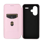Custodia per telefono in pelle con vibrazione in fibra di carbonio, For Xiaomi Redmi Note 13 Pro+ 5G, For Xiaomi Redmi Note 13 Pro, For Xiaomi Redmi K60 Ultra, For Xiaomi Redmi 12R / Poco M6 Pro
