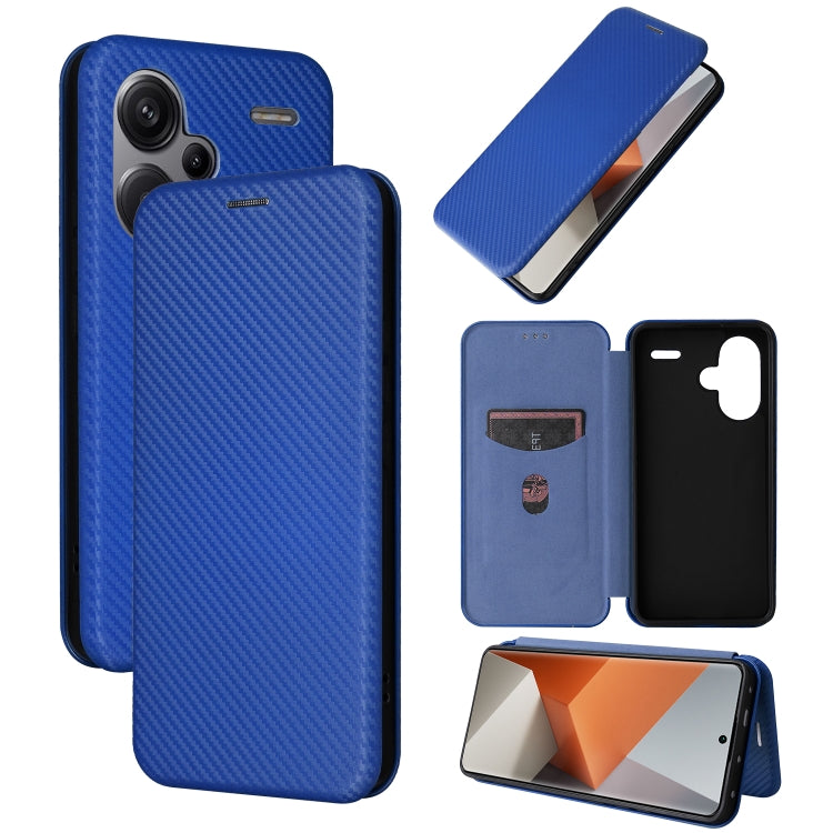 Custodia per telefono in pelle con vibrazione in fibra di carbonio, For Xiaomi Redmi Note 13 Pro+ 5G, For Xiaomi Redmi Note 13 Pro, For Xiaomi Redmi K60 Ultra, For Xiaomi Redmi 12R / Poco M6 Pro