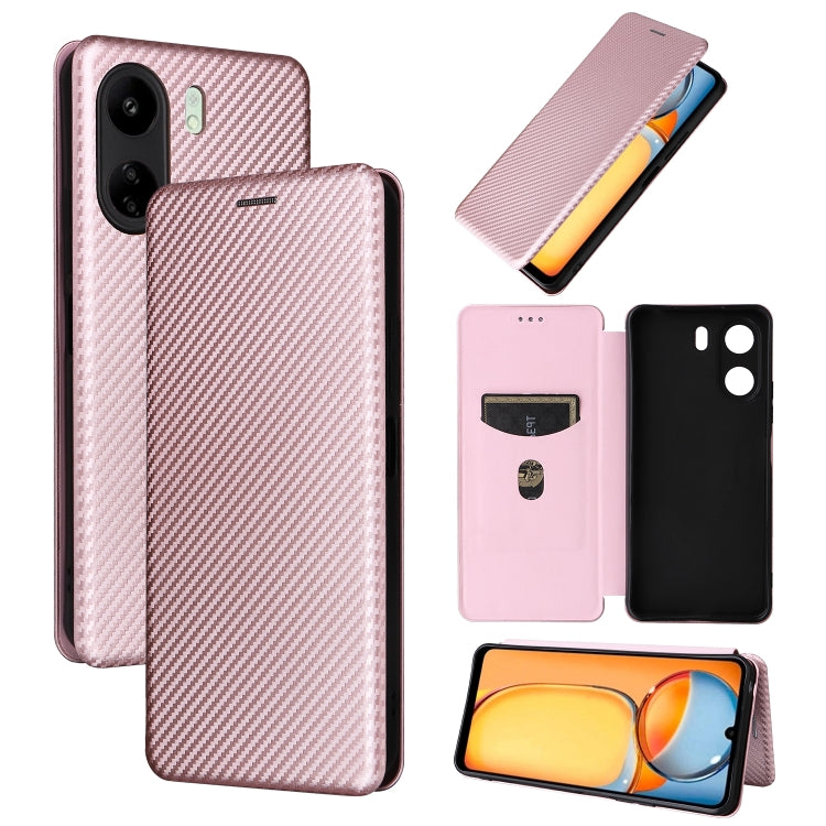 Custodia per telefono in pelle con vibrazione in fibra di carbonio, For Xiaomi Redmi K70E 5G, For Xiaomi 14 Pro, For Xiaomi 14, For Xiaomi Redmi 13C