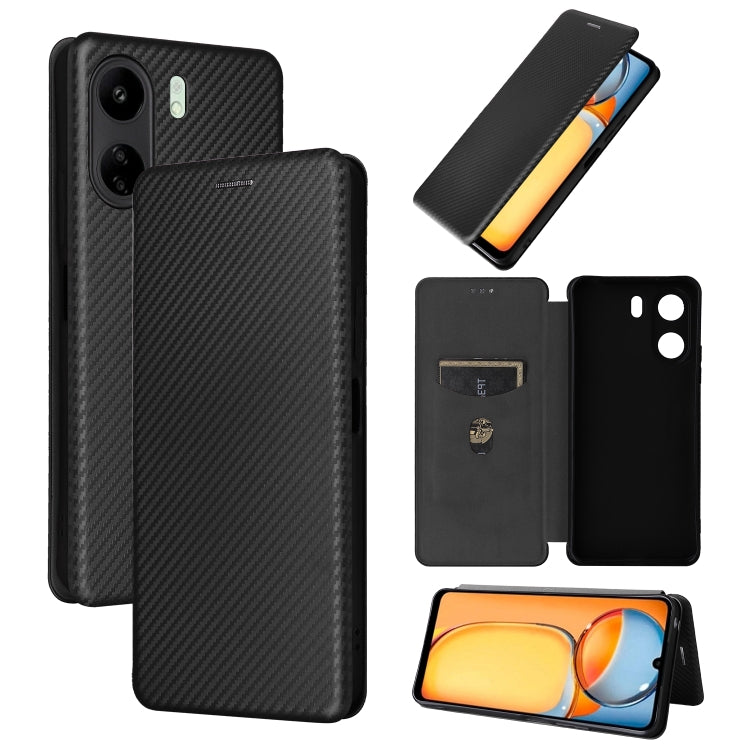 Custodia per telefono in pelle con vibrazione in fibra di carbonio, For Xiaomi Redmi K70E 5G, For Xiaomi 14 Pro, For Xiaomi 14, For Xiaomi Redmi 13C