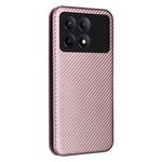 Custodia per telefono in pelle con vibrazione in fibra di carbonio, For Xiaomi Redmi K70E 5G, For Xiaomi 14 Pro, For Xiaomi 14, For Xiaomi Redmi 13C