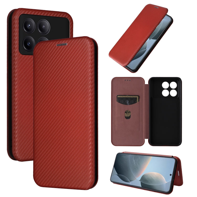 Custodia per telefono in pelle con vibrazione in fibra di carbonio, For Xiaomi Redmi K70E 5G, For Xiaomi 14 Pro, For Xiaomi 14, For Xiaomi Redmi 13C