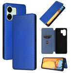 Custodia per telefono in pelle con vibrazione in fibra di carbonio, For Xiaomi Redmi Note 13 Pro / M6 Pro 4G, For Xiaomi Redmi A3 4G, For Xiaomi Redmi Note 13 4G, For Xiaomi Redmi 13C 5G / 4G
