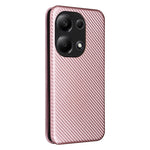 Custodia per telefono in pelle con vibrazione in fibra di carbonio, For Xiaomi Redmi Note 13 Pro / M6 Pro 4G, For Xiaomi Redmi A3 4G, For Xiaomi Redmi Note 13 4G, For Xiaomi Redmi 13C 5G / 4G