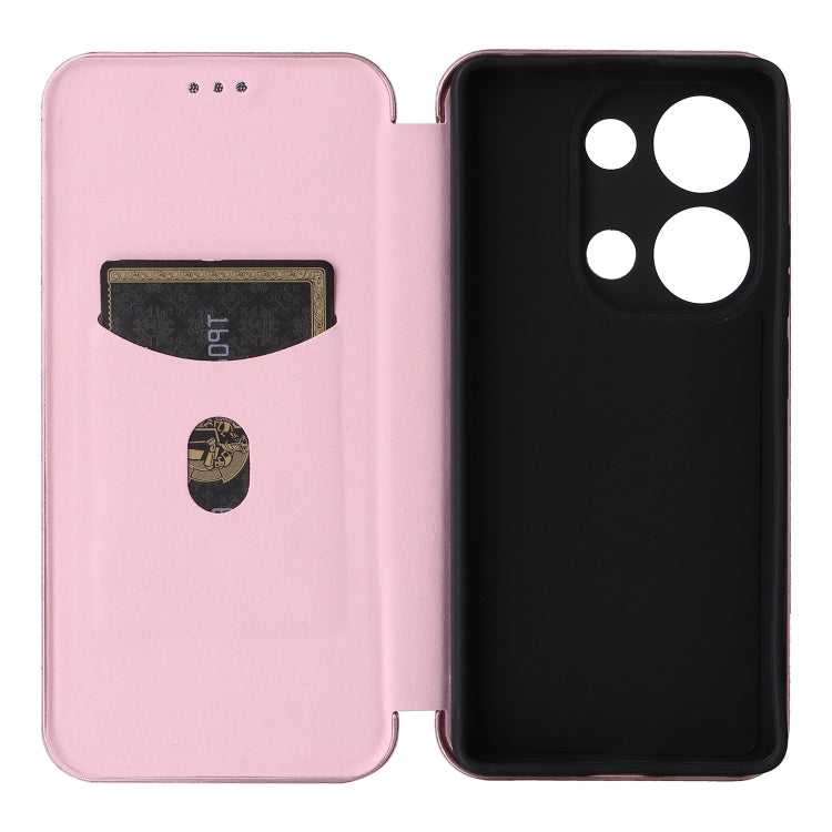 Custodia per telefono in pelle con vibrazione in fibra di carbonio, For Xiaomi Redmi Note 13 Pro / M6 Pro 4G, For Xiaomi Redmi A3 4G, For Xiaomi Redmi Note 13 4G, For Xiaomi Redmi 13C 5G / 4G