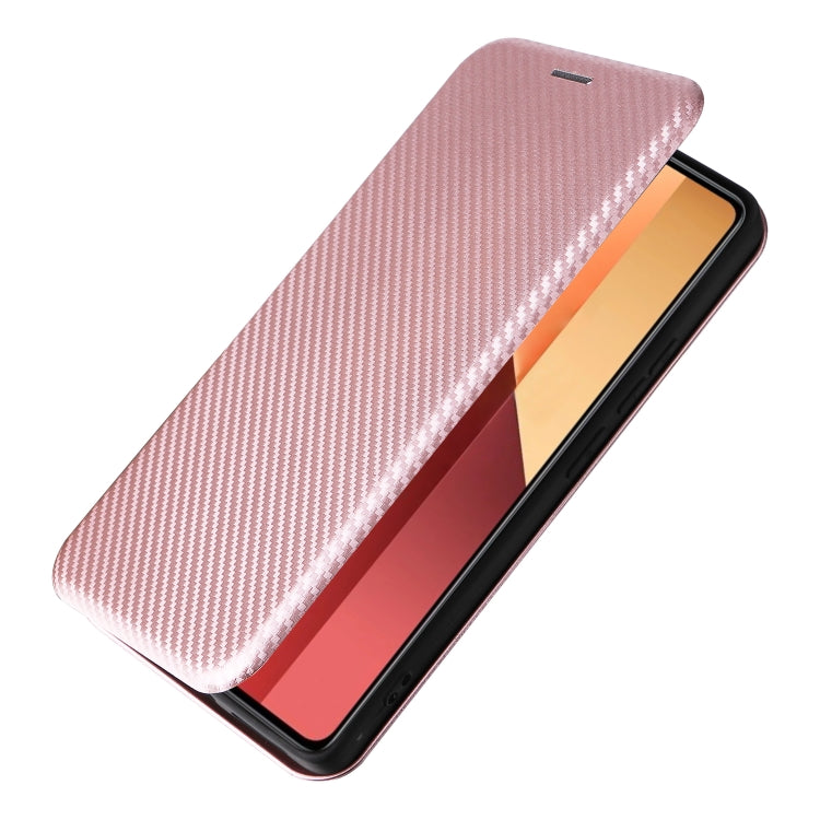 Custodia per telefono in pelle con vibrazione in fibra di carbonio, For Xiaomi Redmi Note 13 Pro / M6 Pro 4G, For Xiaomi Redmi A3 4G, For Xiaomi Redmi Note 13 4G, For Xiaomi Redmi 13C 5G / 4G