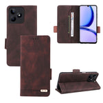 Custodia per telefono in pelle con chiusura magnetica, For Realme GT Neo6 / GT Neo6 SE, For Realme C63 / C61, For Realme GT5 5G, For Realme C53 4G / Narzo N53 4G