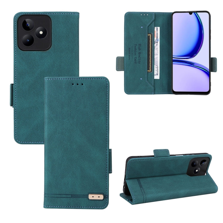 Custodia per telefono in pelle con chiusura magnetica, For Realme GT Neo6 / GT Neo6 SE, For Realme C63 / C61, For Realme GT5 5G, For Realme C53 4G / Narzo N53 4G