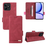 Custodia per telefono in pelle con chiusura magnetica, For Realme GT Neo6 / GT Neo6 SE, For Realme C63 / C61, For Realme GT5 5G, For Realme C53 4G / Narzo N53 4G