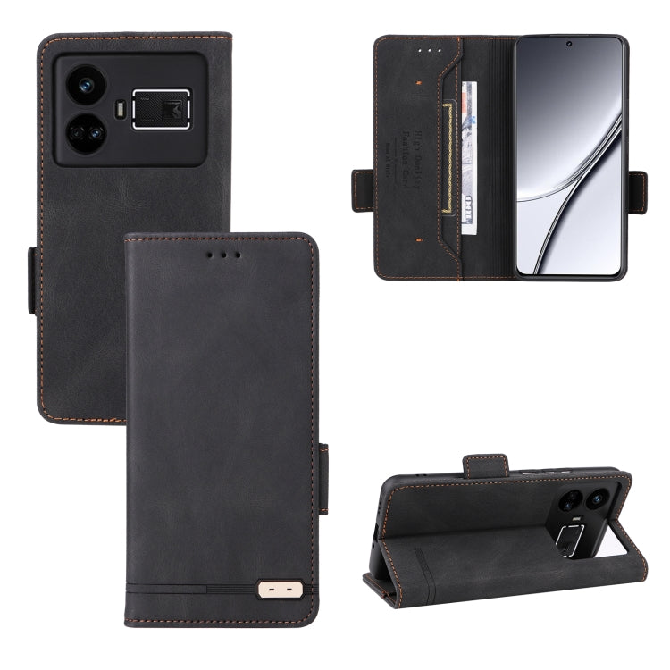 Custodia per telefono in pelle con chiusura magnetica, For Realme GT Neo6 / GT Neo6 SE, For Realme C63 / C61, For Realme GT5 5G, For Realme C53 4G / Narzo N53 4G
