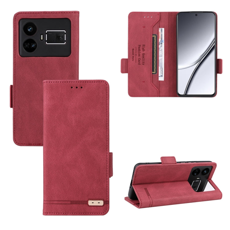 Custodia per telefono in pelle con chiusura magnetica, For Realme GT Neo6 / GT Neo6 SE, For Realme C63 / C61, For Realme GT5 5G, For Realme C53 4G / Narzo N53 4G