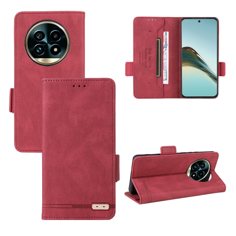 Custodia per telefono in pelle con chiusura magnetica, For Realme C75 4G, For Realme CT7 Pro, For Realme 13 Pro / 13 Pro+, For Realme GT 6 / GT 6T