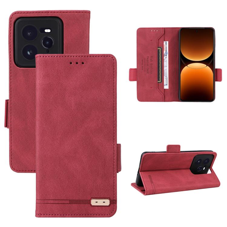 Custodia per telefono in pelle con chiusura magnetica, For Realme C75 4G, For Realme CT7 Pro, For Realme 13 Pro / 13 Pro+, For Realme GT 6 / GT 6T