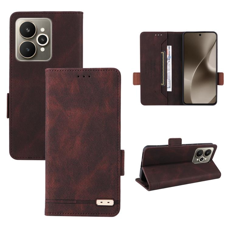 Custodia per telefono in pelle con chiusura magnetica, For Realme C85 5G, For Realme 15T 5G, For Realme C71 4G India / Note 70T 4G, For Realme 15 SEA