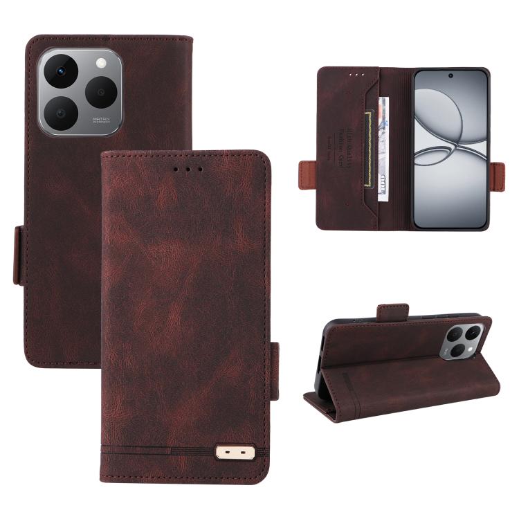 Custodia per telefono in pelle con chiusura magnetica, For Realme C85 5G, For Realme 15T 5G, For Realme C71 4G India / Note 70T 4G, For Realme 15 SEA