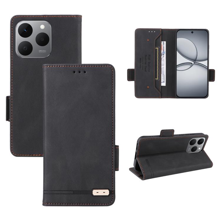 Custodia per telefono in pelle con chiusura magnetica, For Realme C85 5G, For Realme 15T 5G, For Realme C71 4G India / Note 70T 4G, For Realme 15 SEA