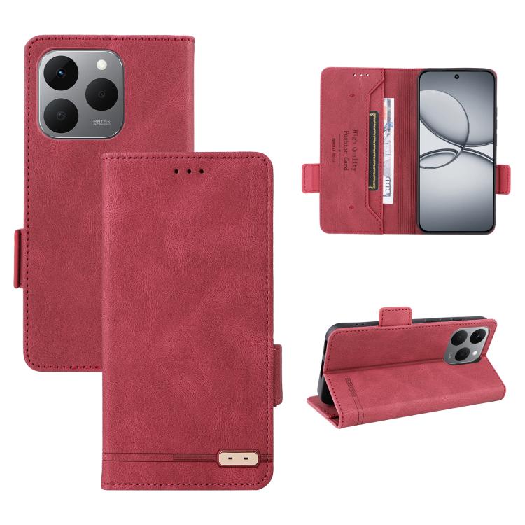 Custodia per telefono in pelle con chiusura magnetica, For Realme C85 5G, For Realme 15T 5G, For Realme C71 4G India / Note 70T 4G, For Realme 15 SEA