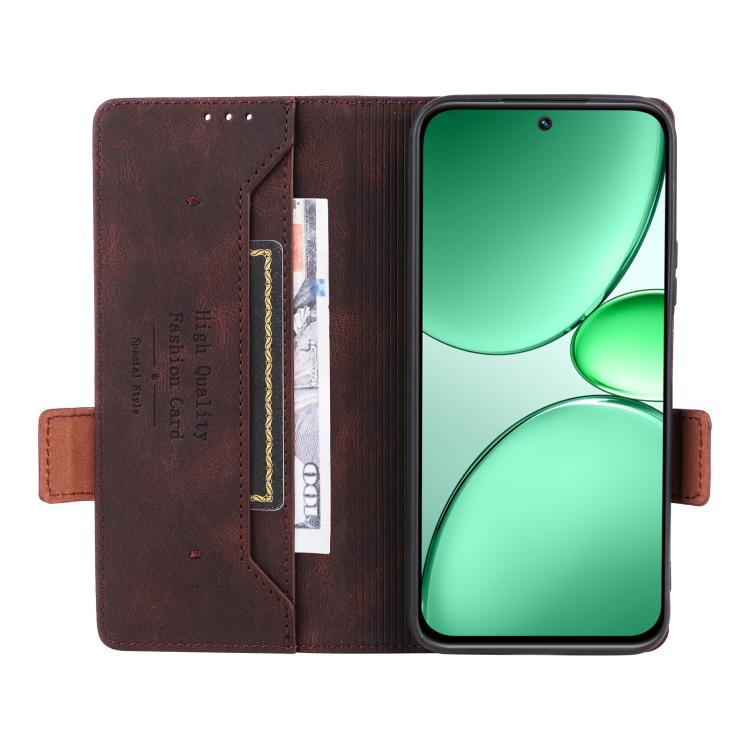 Custodia per telefono in pelle con chiusura magnetica, For Realme C85 5G, For Realme 15T 5G, For Realme C71 4G India / Note 70T 4G, For Realme 15 SEA