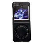 Custodia magnetica per telefono PU Magsafe Texture Crazy Horse, For Samsung Galaxy Z Flip5