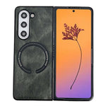 Custodia magnetica per telefono PU Magsafe Texture Crazy Horse, For Galaxy Z Fold8 Ultra 5G, For Galaxy Z Flip8 5G, For Samsung Galaxy Z Flip7 5G, For Samsung Galaxy Z Fold5