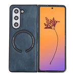 Custodia magnetica per telefono PU Magsafe Texture Crazy Horse, For Galaxy Z Fold8 Ultra 5G, For Galaxy Z Flip8 5G, For Samsung Galaxy Z Flip7 5G, For Samsung Galaxy Z Fold5