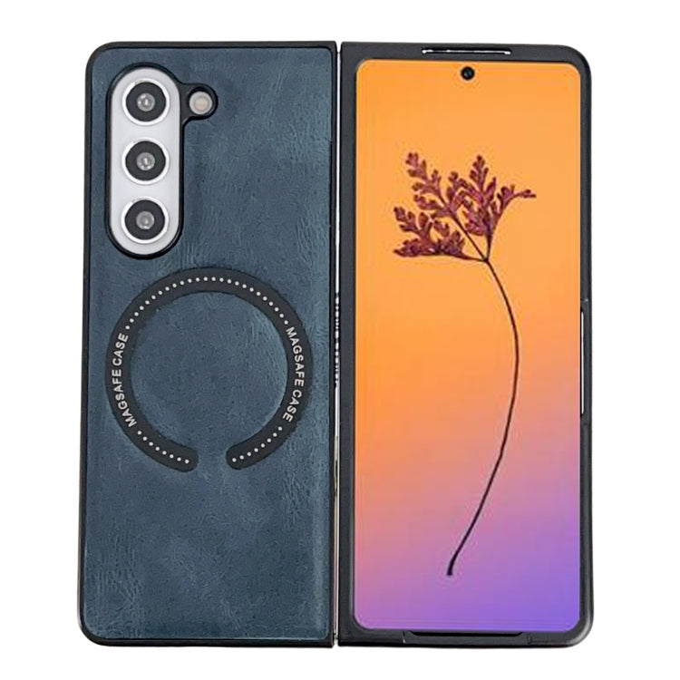 Custodia magnetica per telefono PU Magsafe Texture Crazy Horse, For Galaxy Z Fold8 Ultra 5G, For Galaxy Z Flip8 5G, For Samsung Galaxy Z Flip7 5G, For Samsung Galaxy Z Fold5