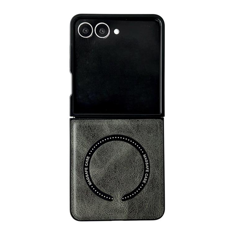 Custodia magnetica per telefono PU Magsafe Texture Crazy Horse, For Galaxy Z Fold8 Ultra 5G, For Galaxy Z Flip8 5G, For Samsung Galaxy Z Flip7 5G, For Samsung Galaxy Z Fold5