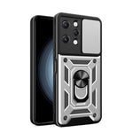 Cover per fotocamera scorrevole Custodia per telefono PC ibrida in TPU, For Xiaomi Redmi 12 4G, For Xiaomi Redmi 12C 4G / 11A 4G