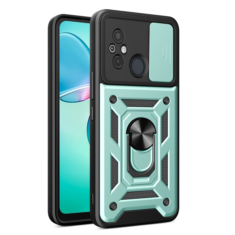 Cover per fotocamera scorrevole Custodia per telefono PC ibrida in TPU, For Xiaomi Redmi 12 4G, For Xiaomi Redmi 12C 4G / 11A 4G
