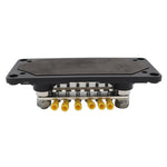 300A 12-48V RV Yacht Modificato a doppia fila 12 vie Terminale M6 Barra collettrice con terminali 12 pezzi, CP-3158, CP-3159