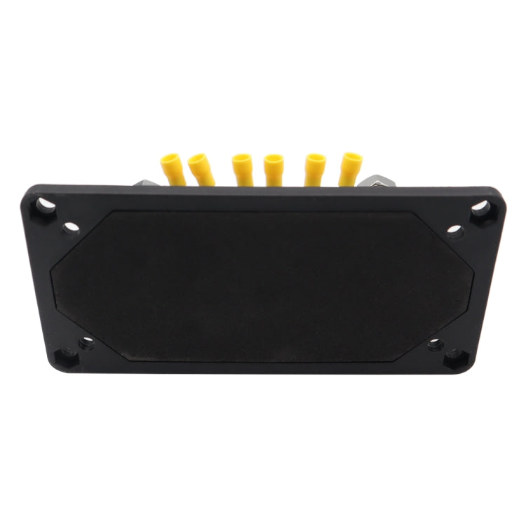 300A 12-48V RV Yacht Modificato a doppia fila 12 vie Terminale M6 Barra collettrice con terminali 12 pezzi, CP-3158, CP-3159