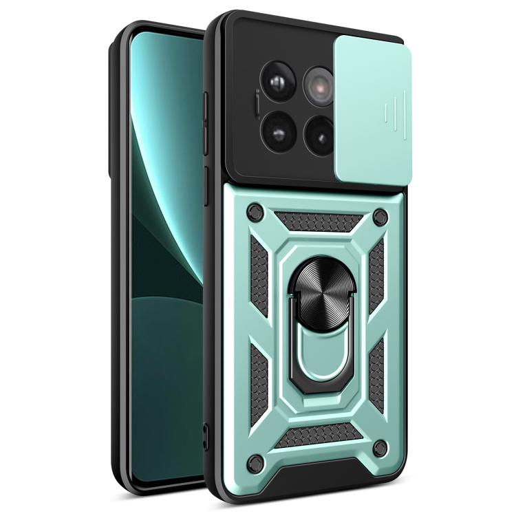 Cover per fotocamera scorrevole Custodia per telefono PC ibrida in TPU, For OnePlus 13R / Ace 5 / Ace 5 Pro 5G, For OnePlus 13, For OnePlus Nord 4