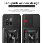 Cover per fotocamera scorrevole Custodia per telefono PC ibrida in TPU, For OnePlus 13R / Ace 5 / Ace 5 Pro 5G, For OnePlus 13, For OnePlus Nord 4