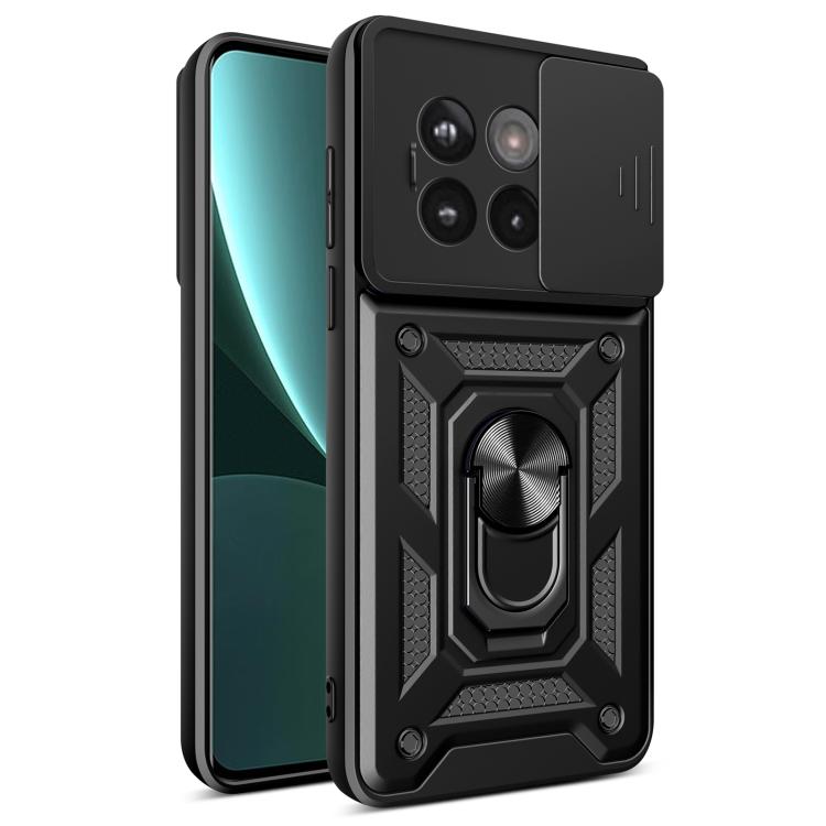 Cover per fotocamera scorrevole Custodia per telefono PC ibrida in TPU, For OnePlus 13R / Ace 5 / Ace 5 Pro 5G, For OnePlus 13, For OnePlus Nord 4