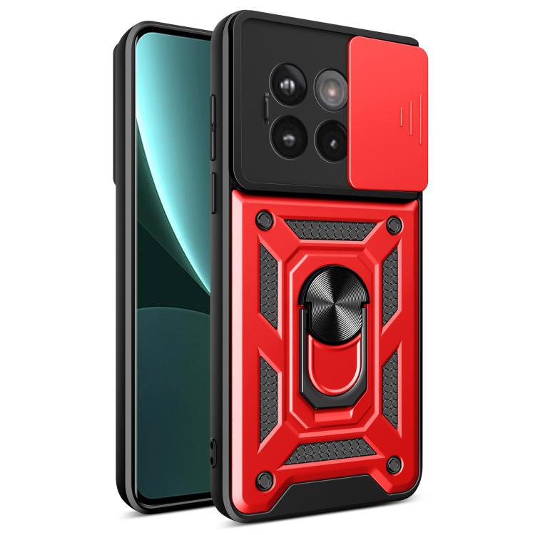Cover per fotocamera scorrevole Custodia per telefono PC ibrida in TPU, For OnePlus 13R / Ace 5 / Ace 5 Pro 5G, For OnePlus 13, For OnePlus Nord 4