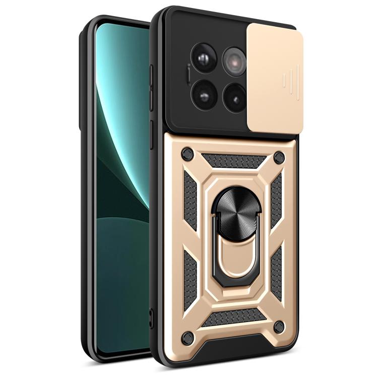 Cover per fotocamera scorrevole Custodia per telefono PC ibrida in TPU, For OnePlus 13R / Ace 5 / Ace 5 Pro 5G, For OnePlus 13, For OnePlus Nord 4