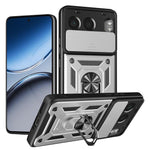 Cover per fotocamera scorrevole Custodia per telefono PC ibrida in TPU, For OnePlus 13R / Ace 5 / Ace 5 Pro 5G, For OnePlus 13, For OnePlus Nord 4