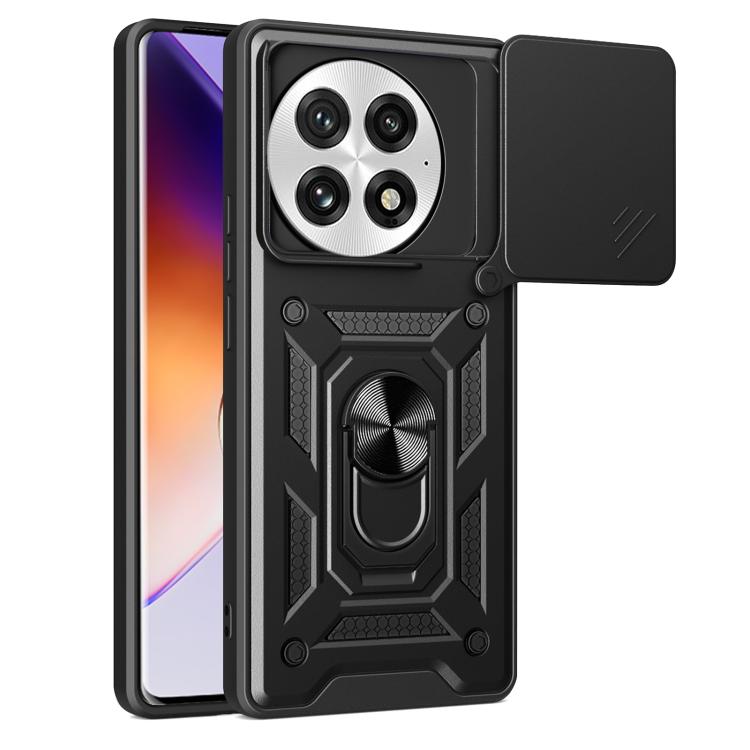 Cover per fotocamera scorrevole Custodia per telefono PC ibrida in TPU, For OnePlus 13R / Ace 5 / Ace 5 Pro 5G, For OnePlus 13, For OnePlus Nord 4
