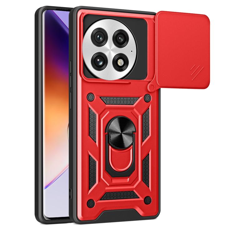 Cover per fotocamera scorrevole Custodia per telefono PC ibrida in TPU, For OnePlus 13R / Ace 5 / Ace 5 Pro 5G, For OnePlus 13, For OnePlus Nord 4