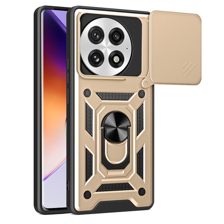 Cover per fotocamera scorrevole Custodia per telefono PC ibrida in TPU, For OnePlus 13R / Ace 5 / Ace 5 Pro 5G, For OnePlus 13, For OnePlus Nord 4