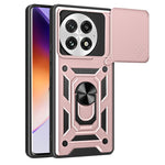 Cover per fotocamera scorrevole Custodia per telefono PC ibrida in TPU, For OnePlus 13R / Ace 5 / Ace 5 Pro 5G, For OnePlus 13, For OnePlus Nord 4