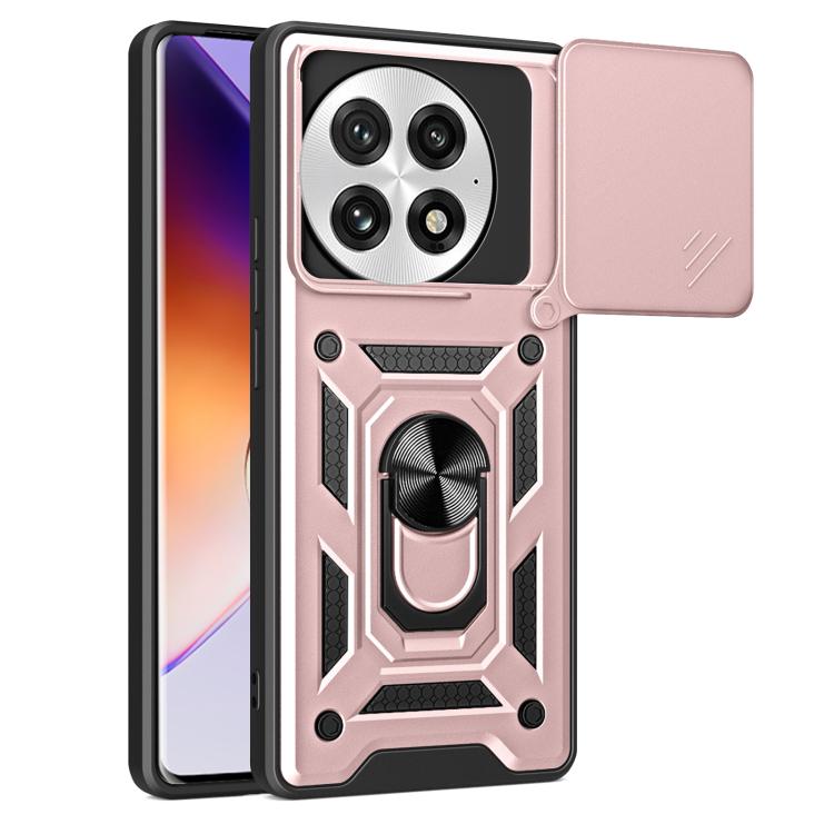 Cover per fotocamera scorrevole Custodia per telefono PC ibrida in TPU, For OnePlus 13R / Ace 5 / Ace 5 Pro 5G, For OnePlus 13, For OnePlus Nord 4